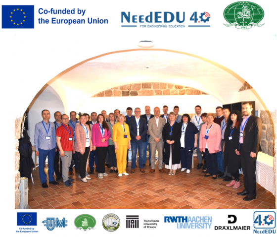 Către Industria 4.0: explorarea inovațiilor în educație și cercetare la Universitatea Transilvania din Brașov în cadrul proiectului european NeedEDU4.0
