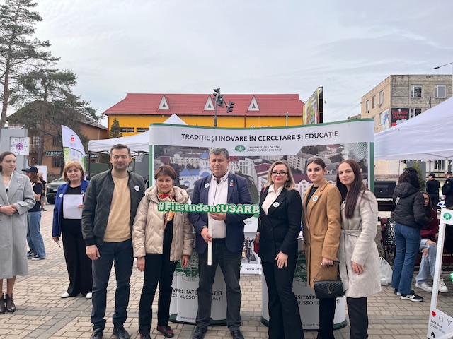 USARB a participat la Târgul universităților organizat la Edineț