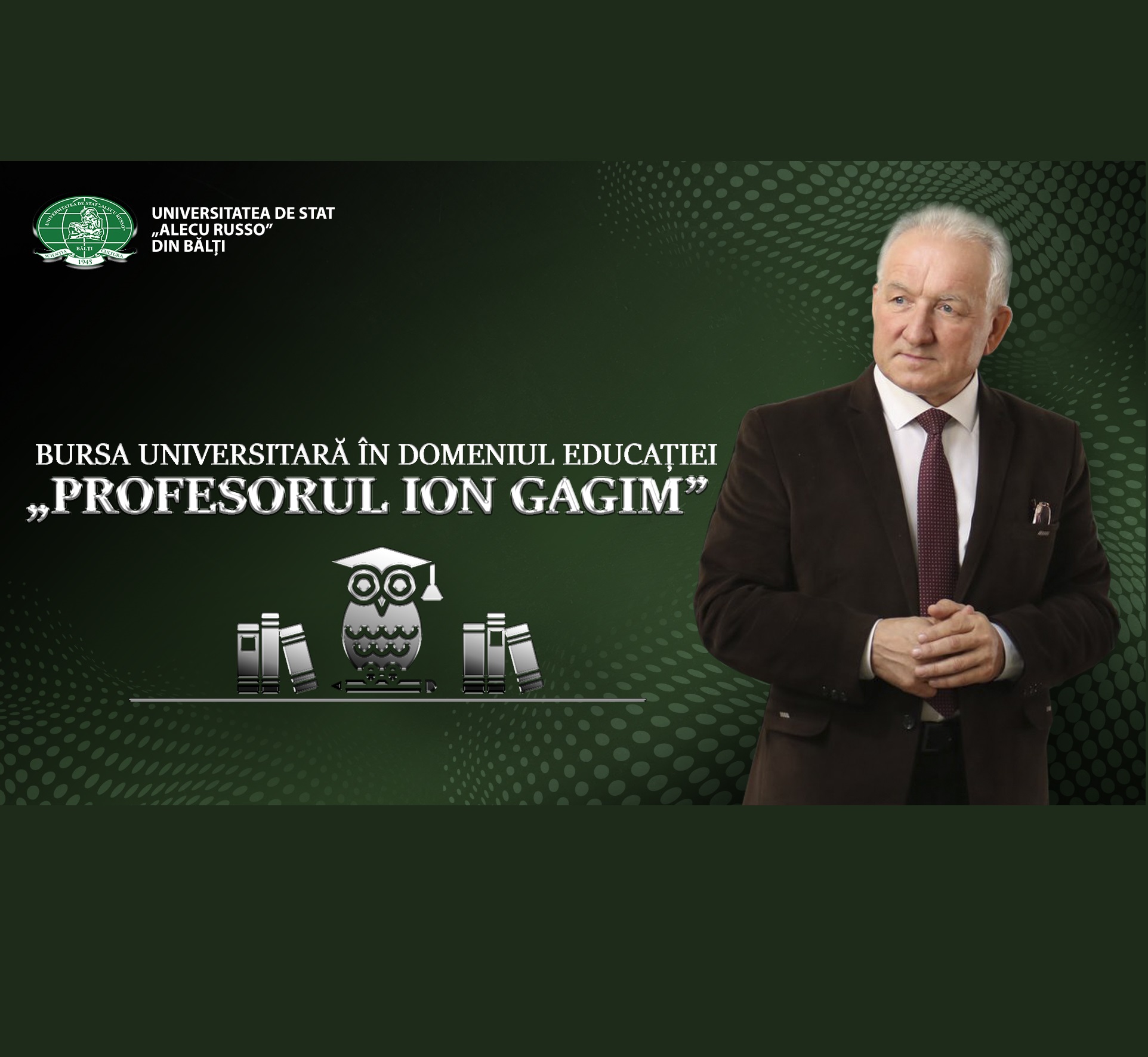Bursa în domeniul educației „Profesorul Ion Gagim”
