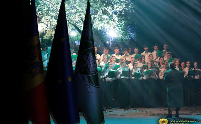 Spectacol aniversar dedicat celor 80 de ani de la fondarea Universității de Stat „Alecu Russo” din Bălți