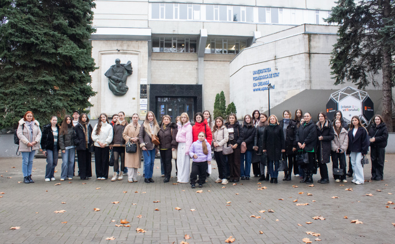 Studenții și profesorii germaniști ai USARB la evenimentul Infotag „Zukunftschance Deutschlehrer*in” din Chișinău