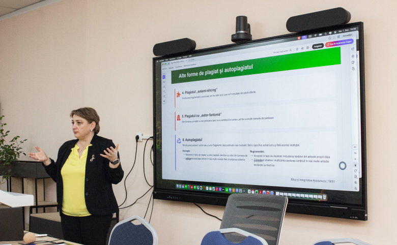 Continuarea activităților în cadrul cursului „Etica și Integritatea Academică” la USARB