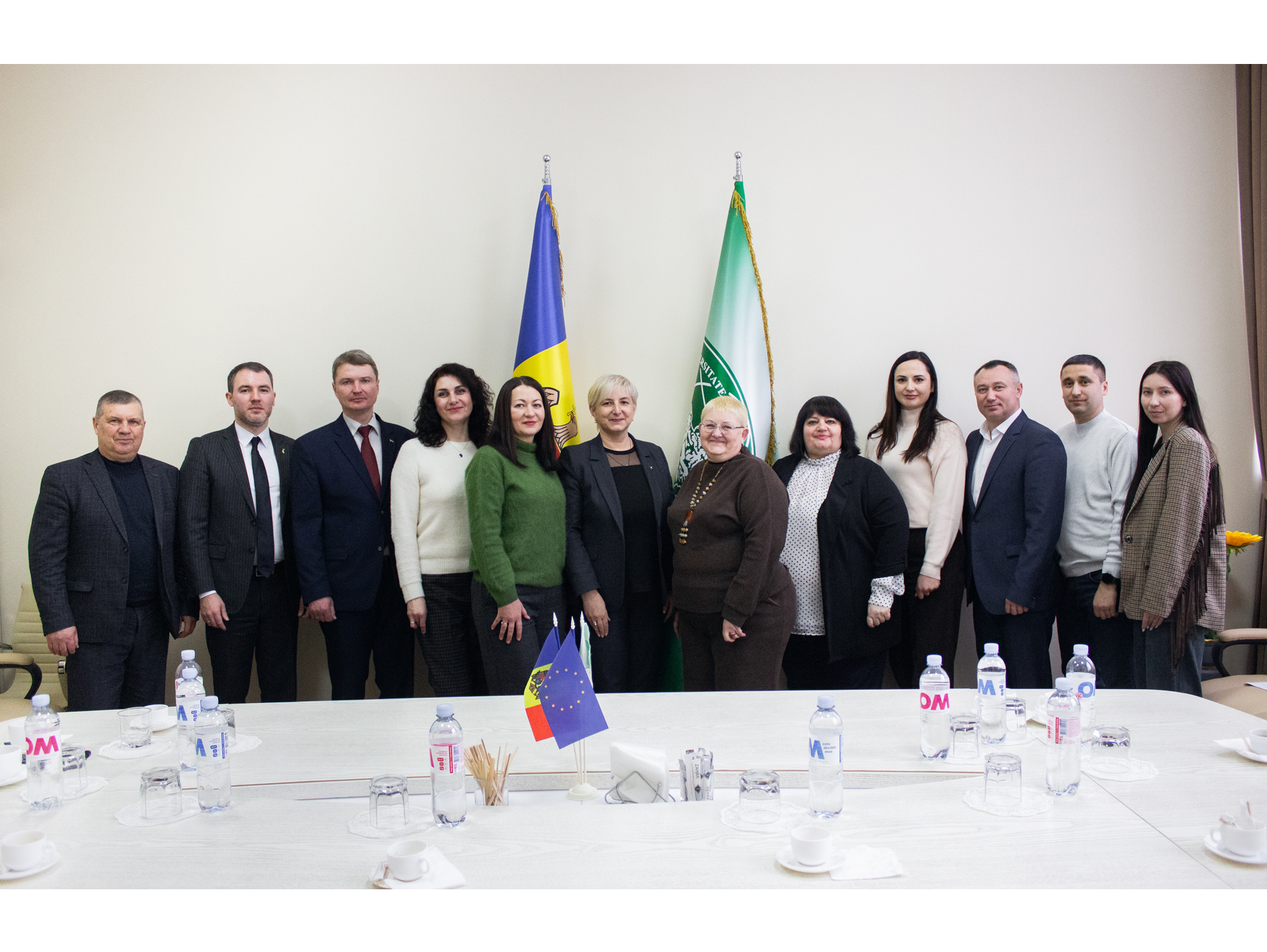 Vizita delegației din Ucraina la Universitatea de Stat „Alecu Russo” din Bălți