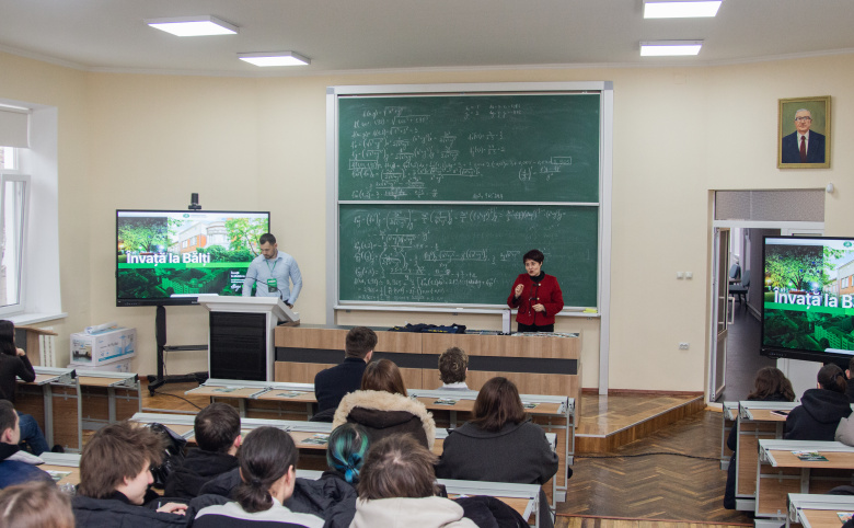 Elevii de la Liceul  Teoretic „Dimitrie Cantemir” din Bălți au testat experiența USARB