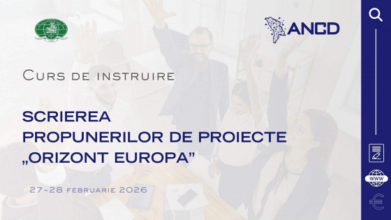 Curs de instruire în scrierea propunerilor de proiecte în cadrul programului „Orizont Europa”