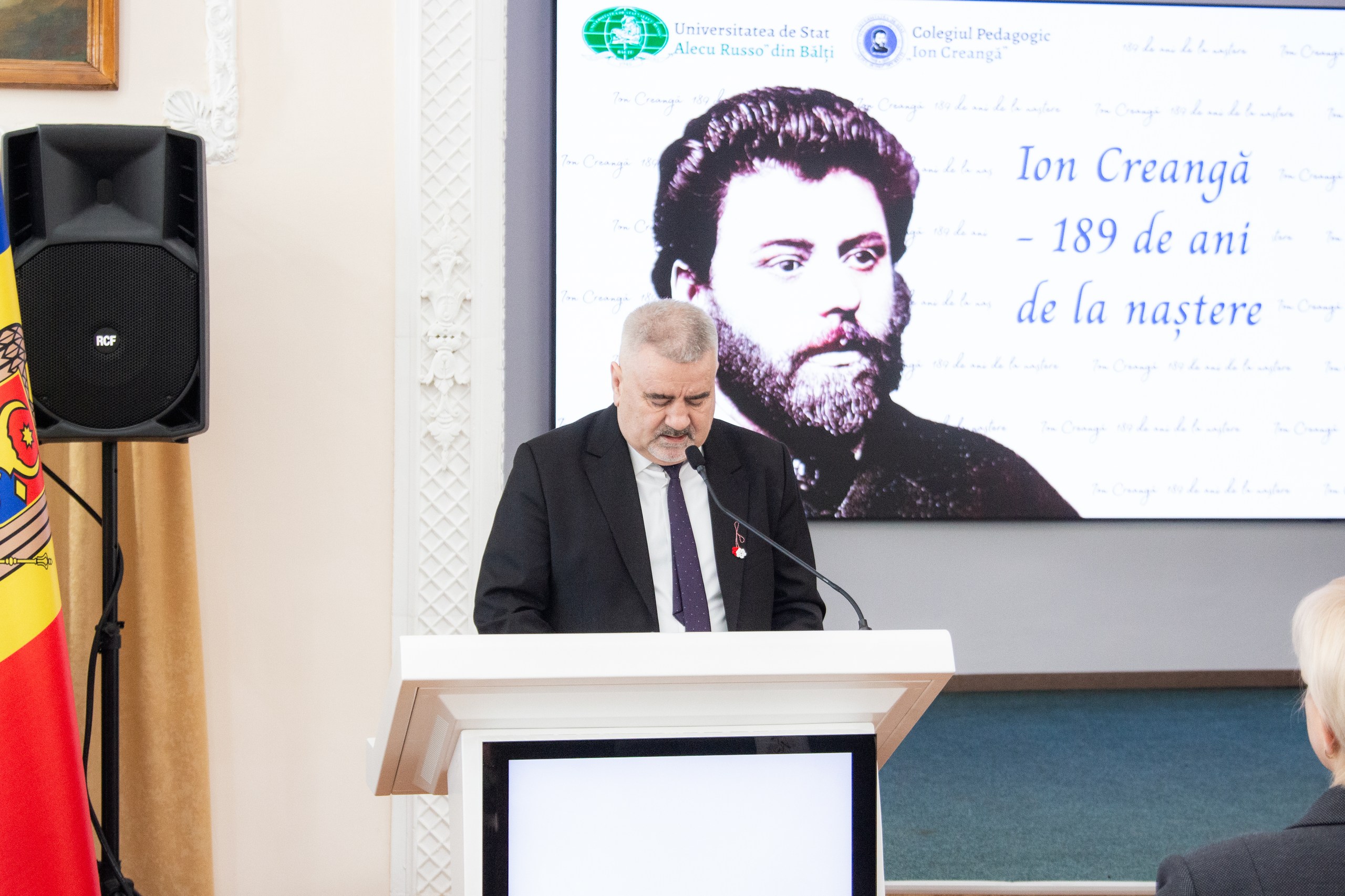 189 de ani de la nașterea mentorului spiritual al Colegiului Pedagogic „Ion Creangă”