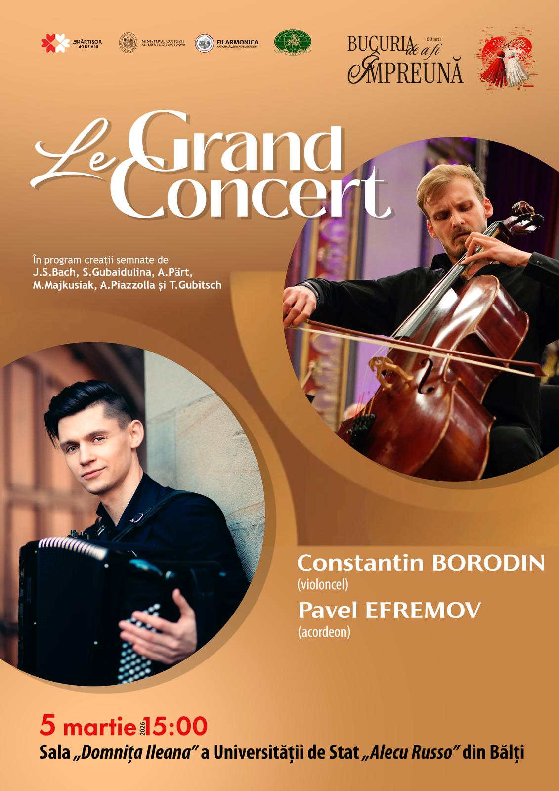„Le Grand Concert” la Universitatea „Alecu Russo” din Bălți